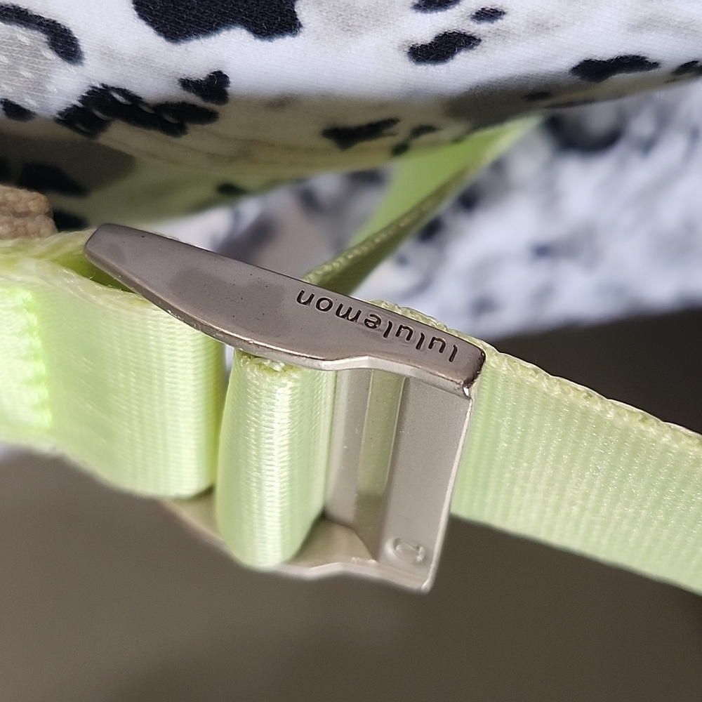 Lululemon Spring Fling Pack Polka Dot Backpack in Neon Green and Beige - Picture 12 of 16